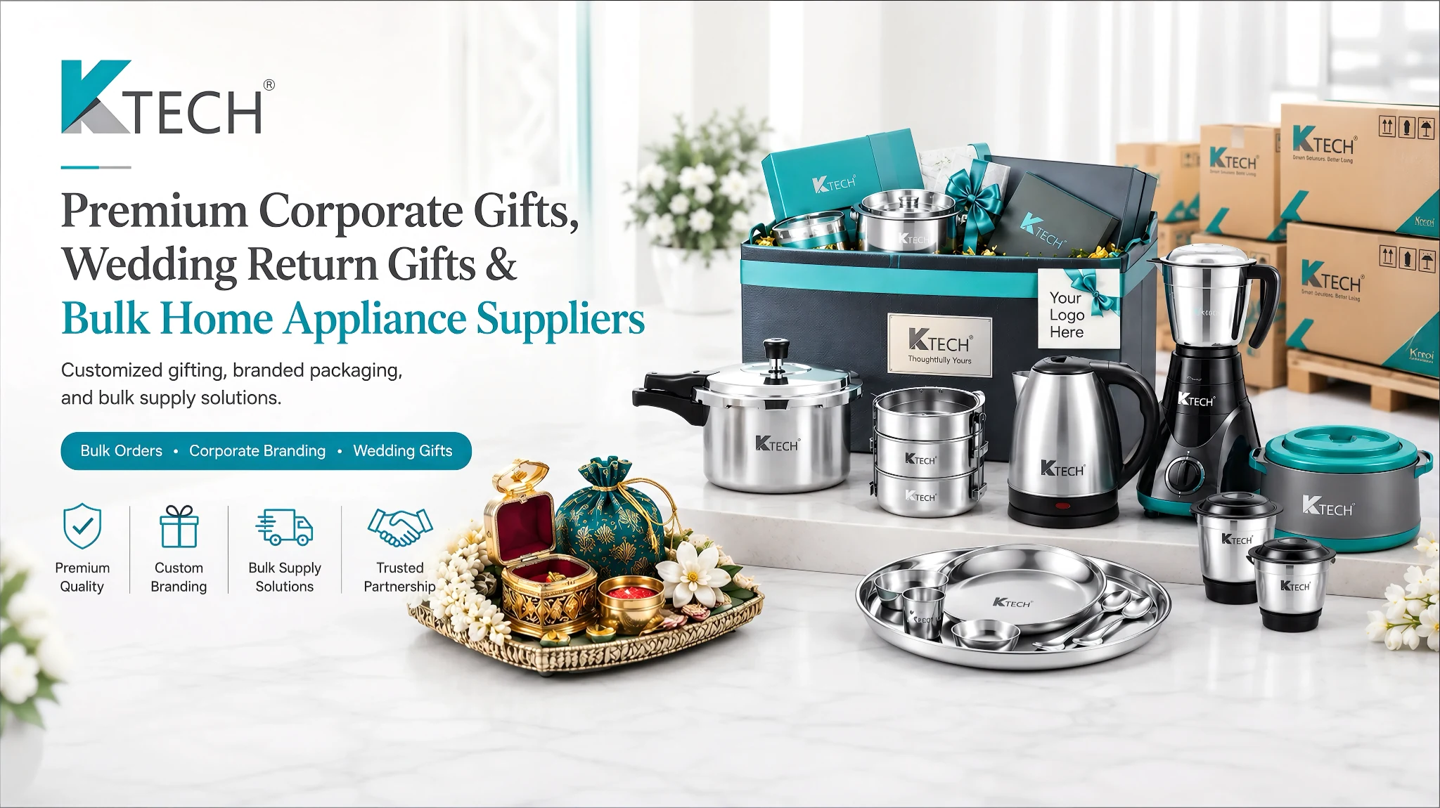 KTech corporate gifts and wedding return gifts
