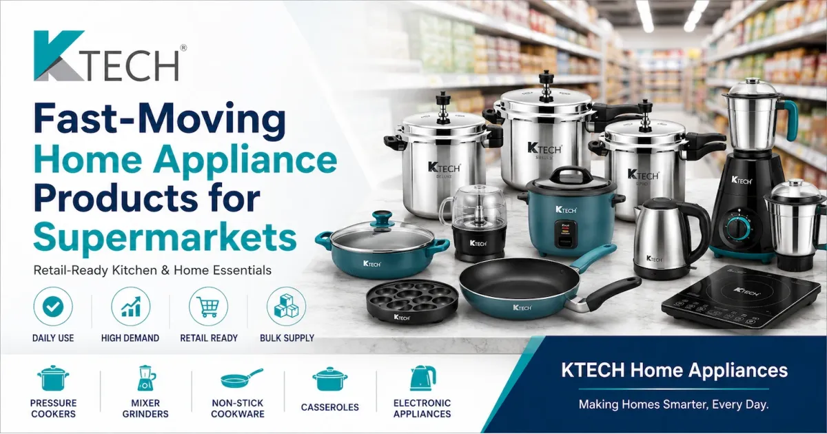 Fast-Moving Home Appliance Products for Supermarkets