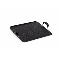 KTECH NON-STICK SQUARE MARBLE DOSA TAWA 12X14