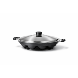 KTECH NON-STICK PANIYARAM PAN IVI 12 PITS