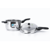KTECH STAINLESS STEEL 3 LITRE COOKER KTECH STAINLESS STEEL 3 LITRE COOKER