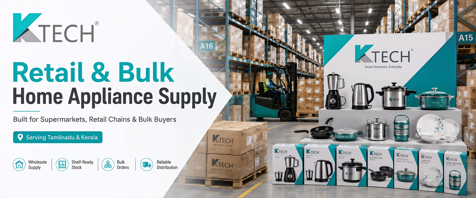 Retail & Bulk Home Appliance Supply