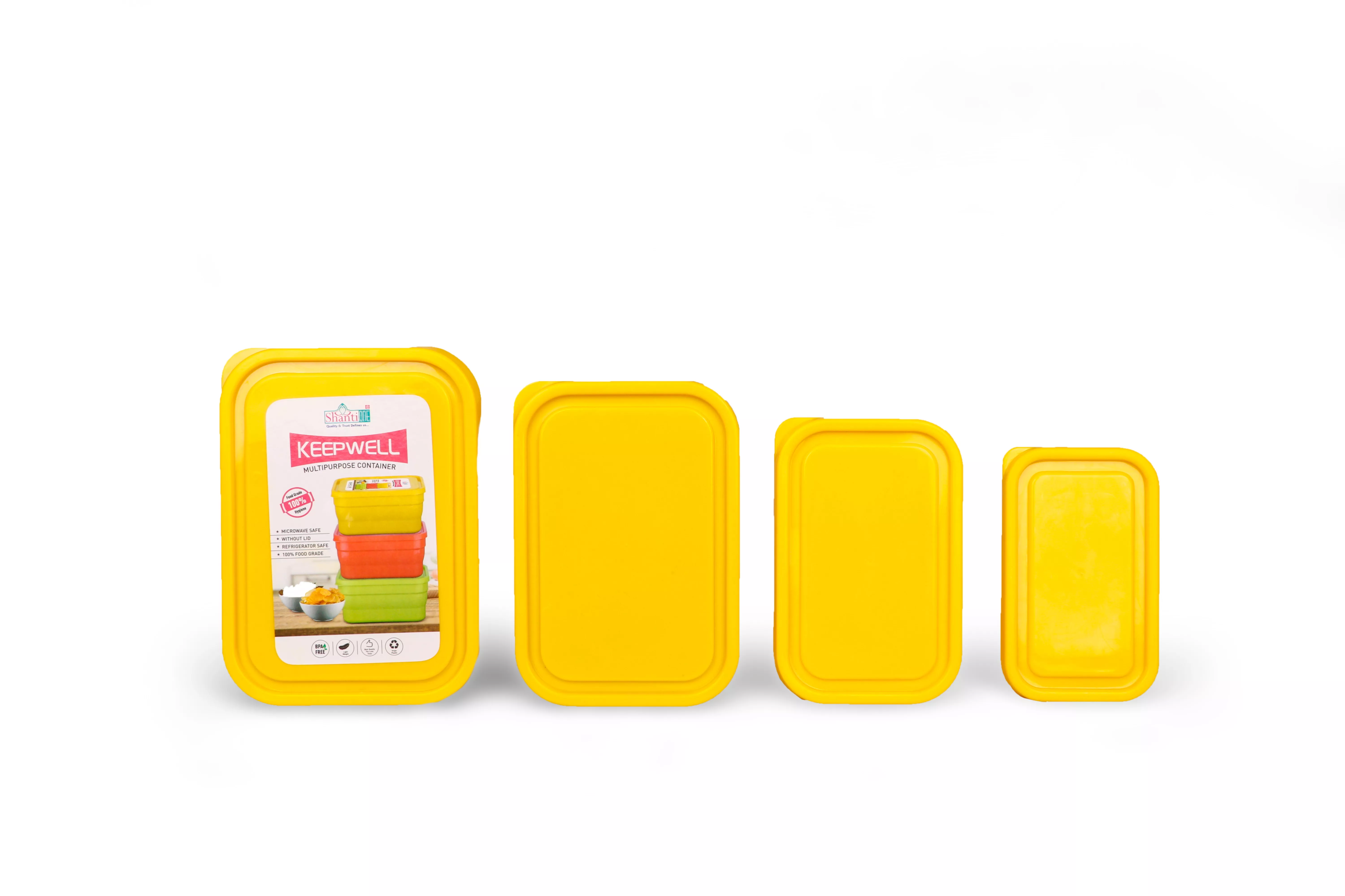 KEEPWELL MULTIPURPOSE CONTAINER 4PCS SET