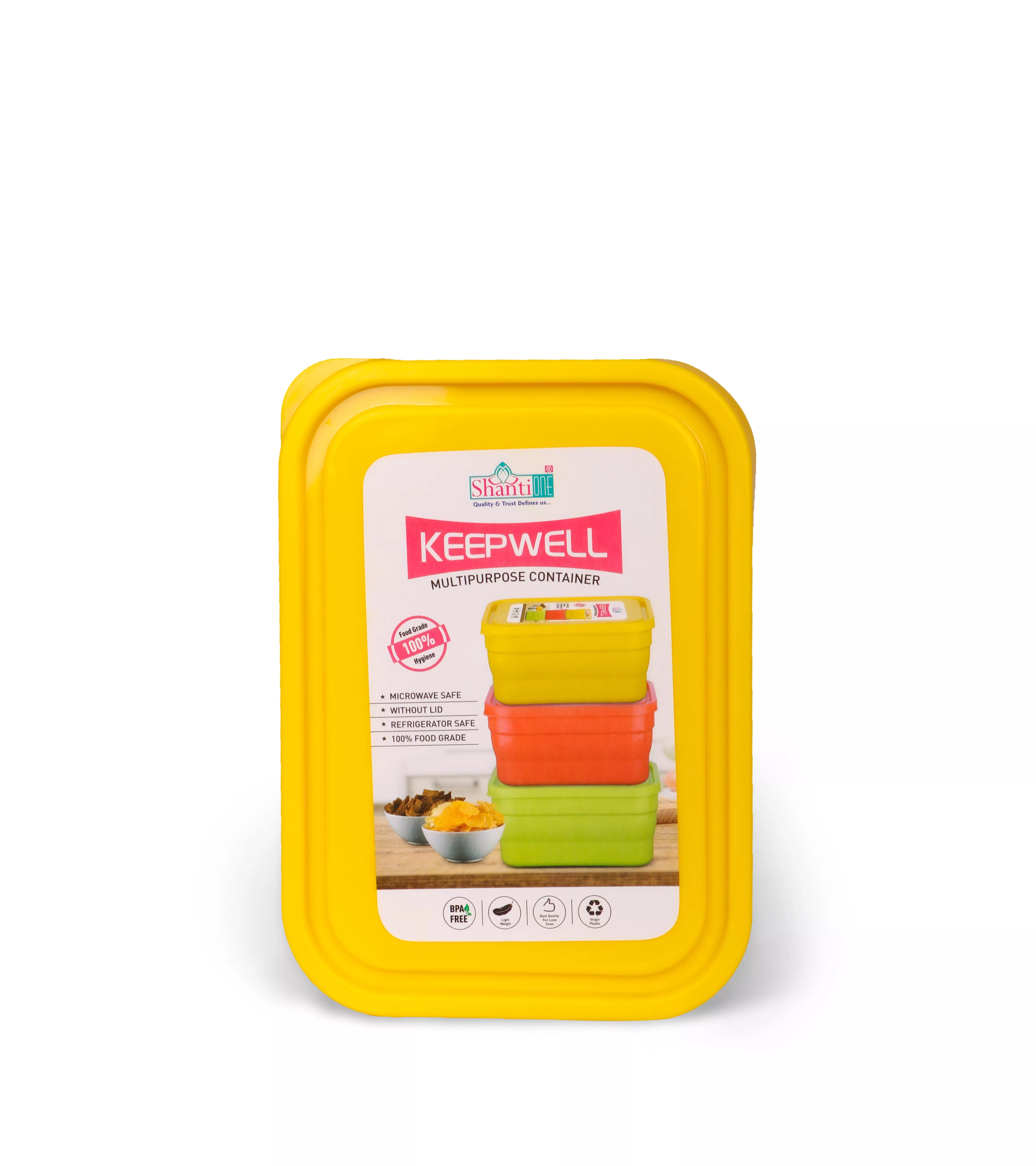 KEEPWELL MULTIPURPOSE CONTAINER 4PCS SET