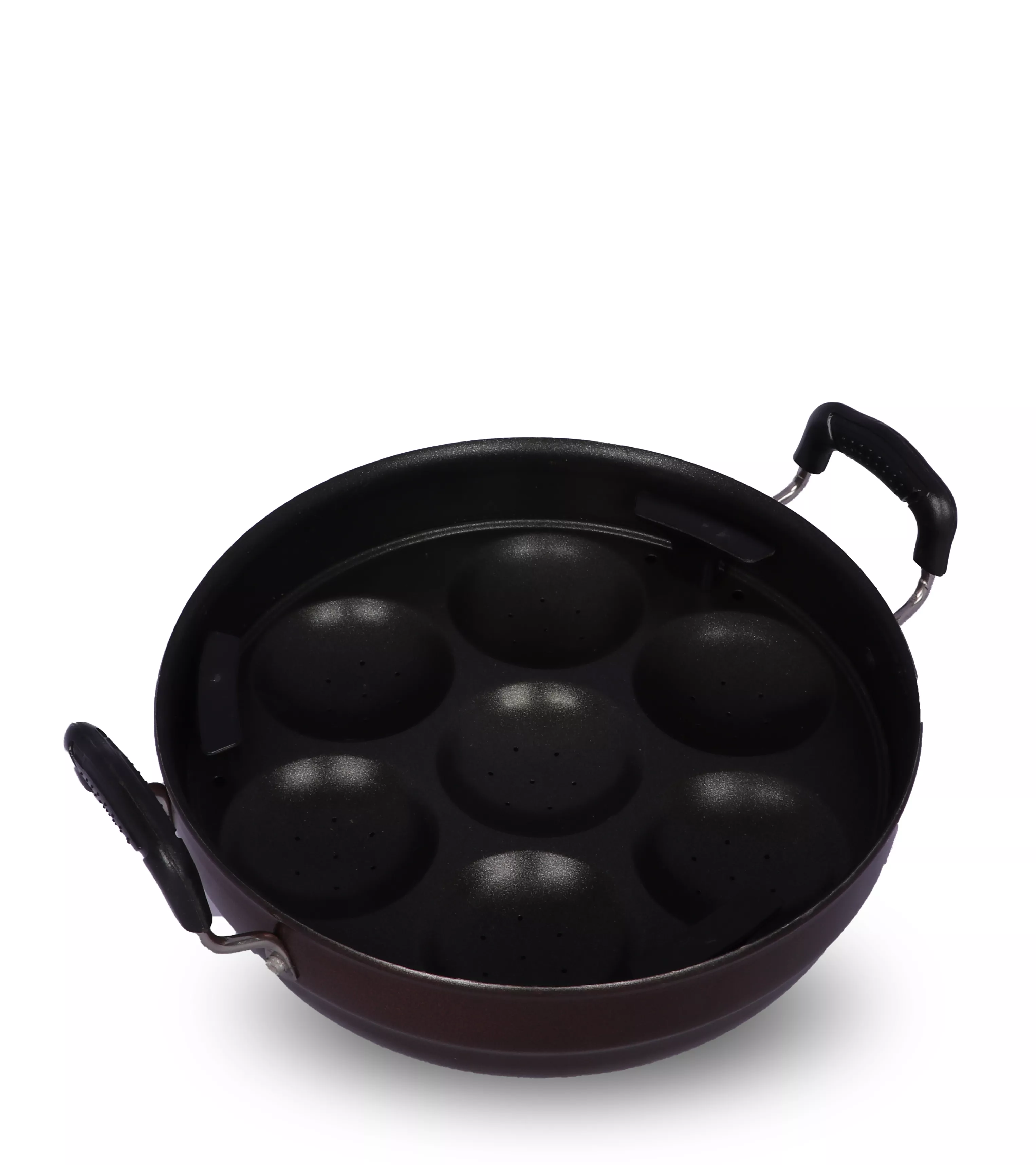 KTECH NONSTICK MULTIKADAI WITH NONSTICK IDLY PLATE