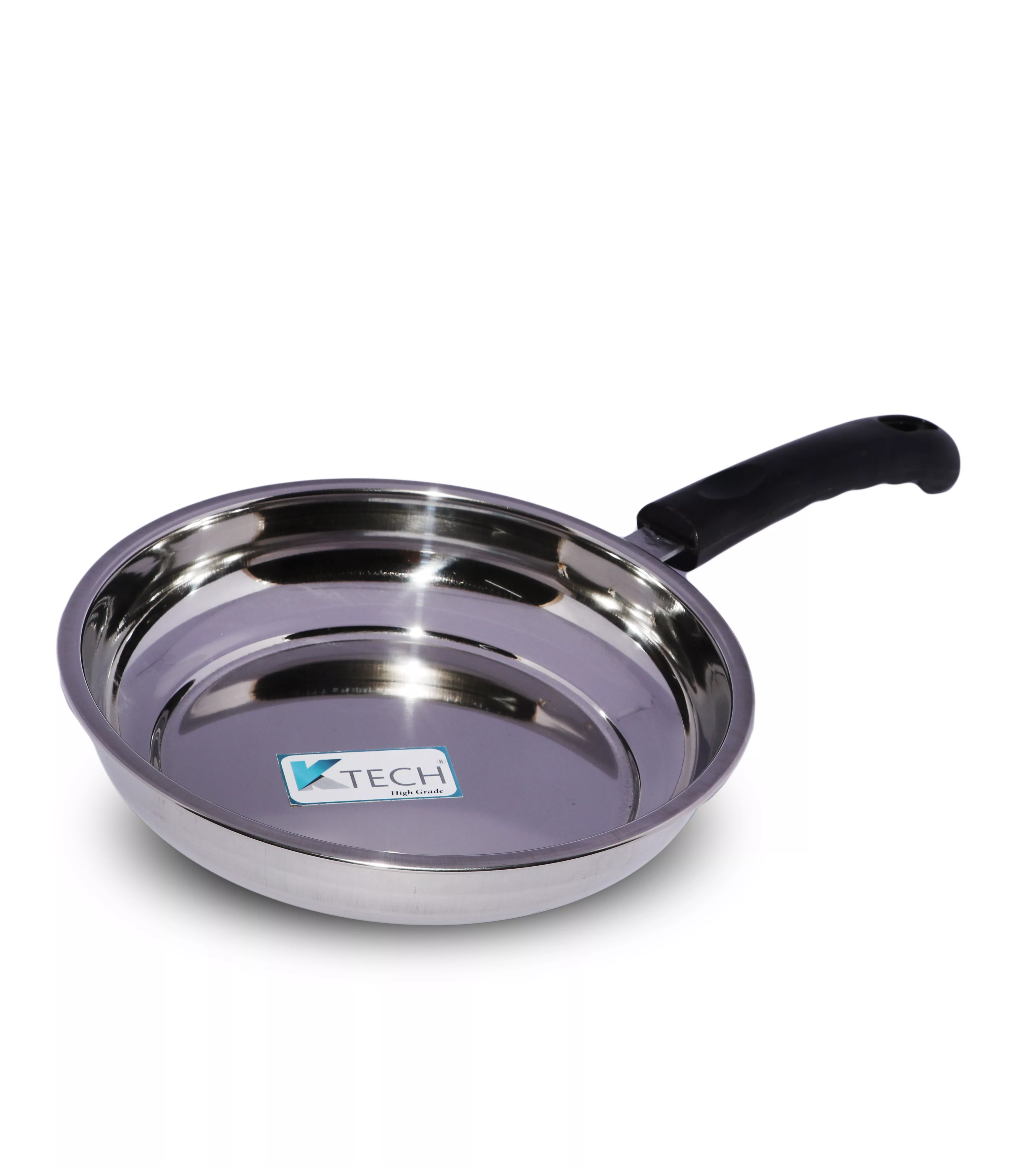 KTECH STEEL 2PCS SET(SAUCE PAN + FRY PAN)