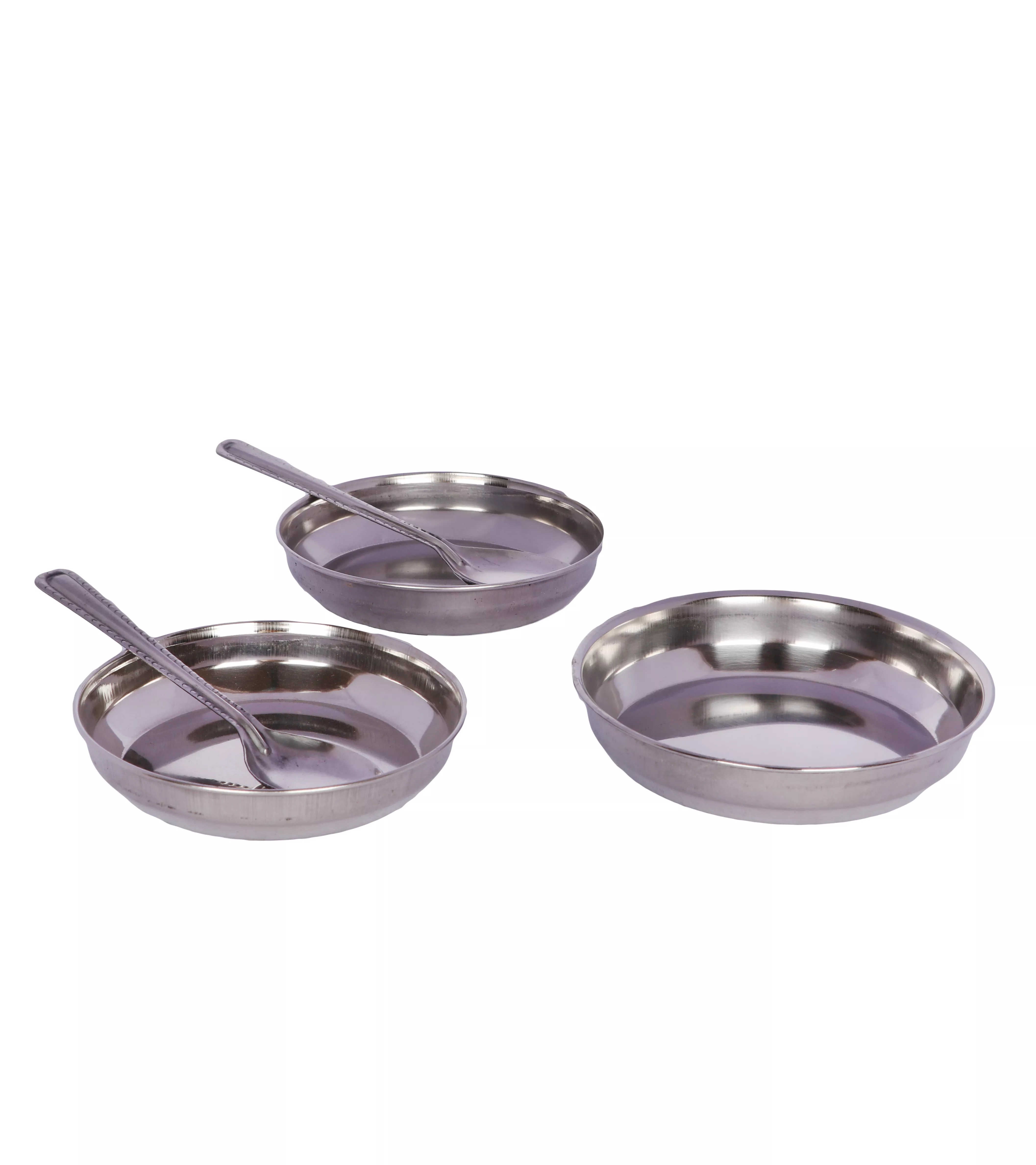 KTECH STEEL THALI SET 7PCS